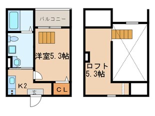 フォルゴーレⅡの物件間取画像